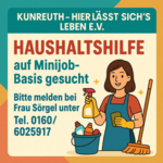 18.09.2025: HLSL - Haushaltshilfe gesucht 18.09.2025: HLSL - Haushaltshilfe gesucht