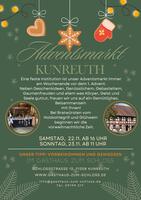 22.11. - 23.11.2025: Adventsmarkt Kunreuth im Gasthaus zum Schloss